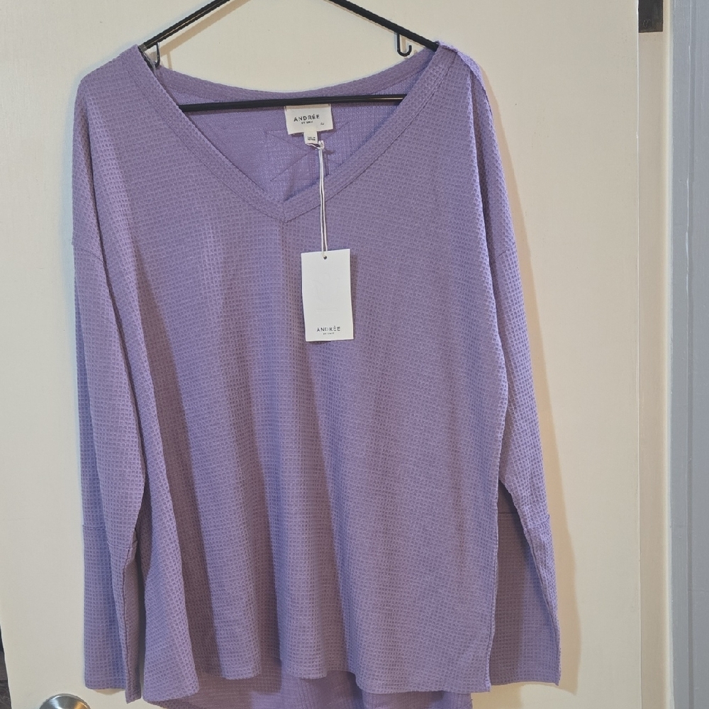 Andree By Unit  Purple Long Sleeve - Picture 1 of 3